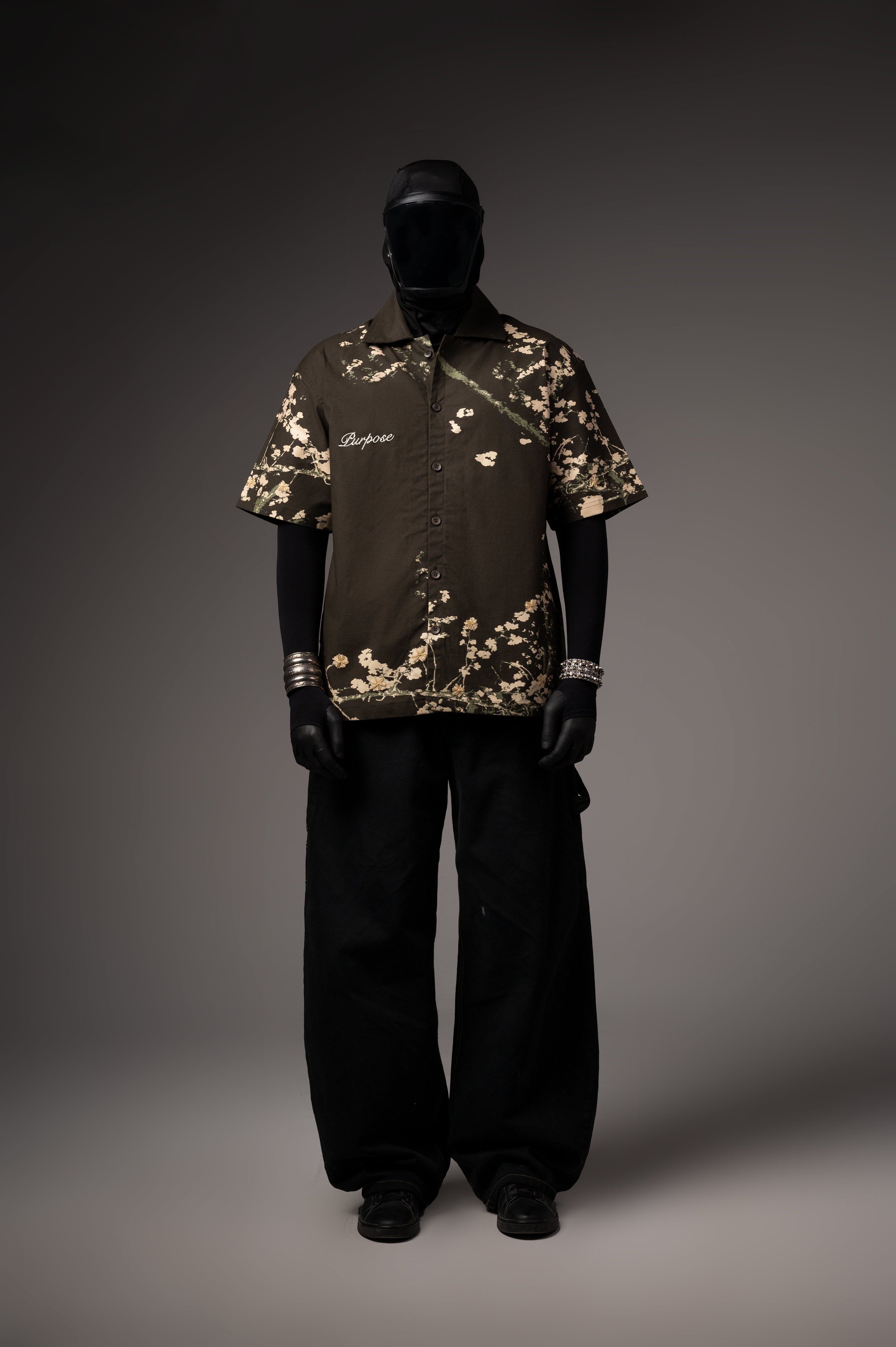 Greenery Hand Work Shirt