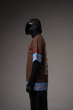 Element Brown Hand Work T-shirt