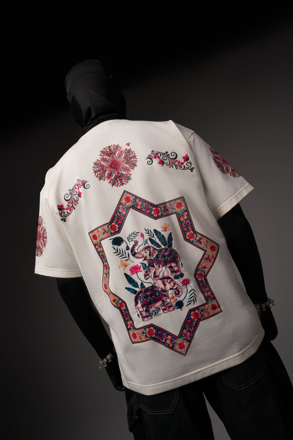 Elephant Hand Work T-shirt