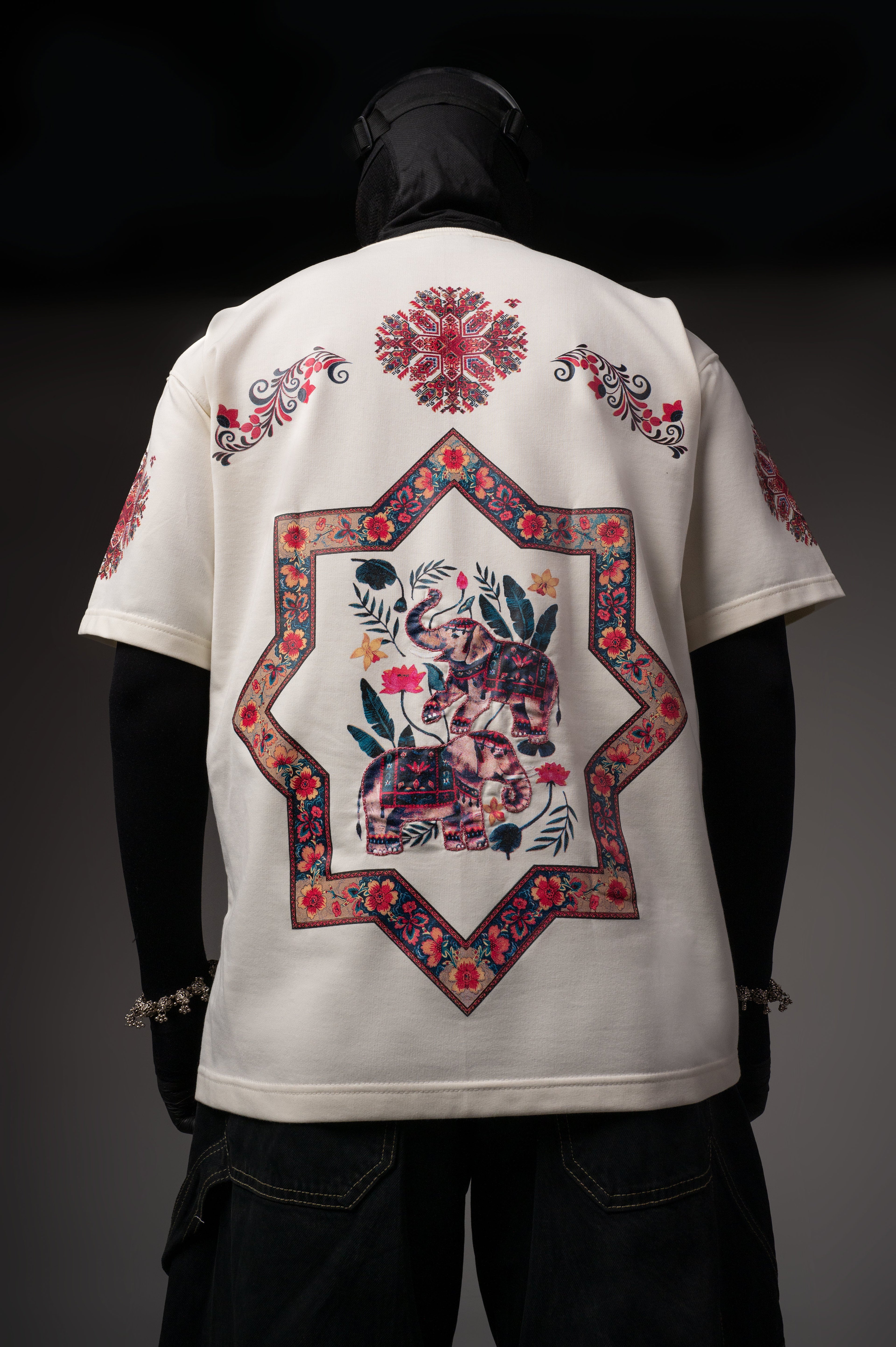 Elephant Hand Work T-shirt