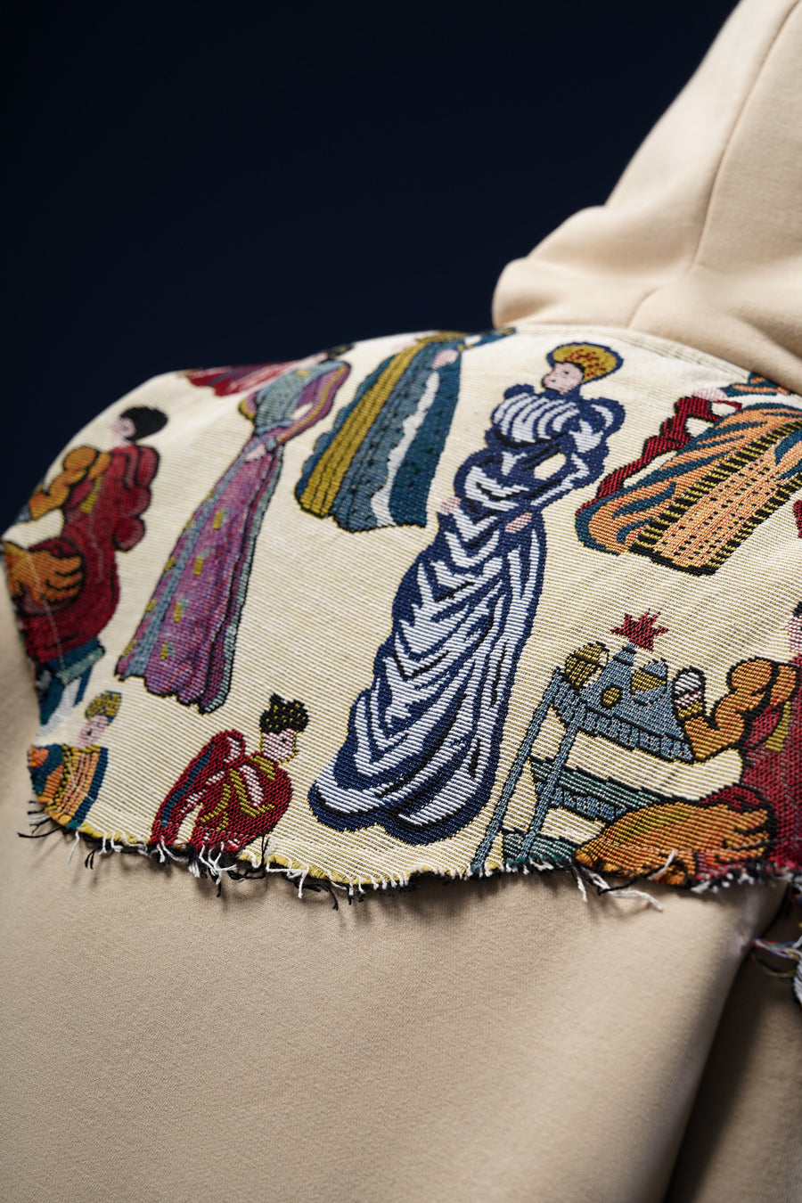Human Jacquard Hoodie